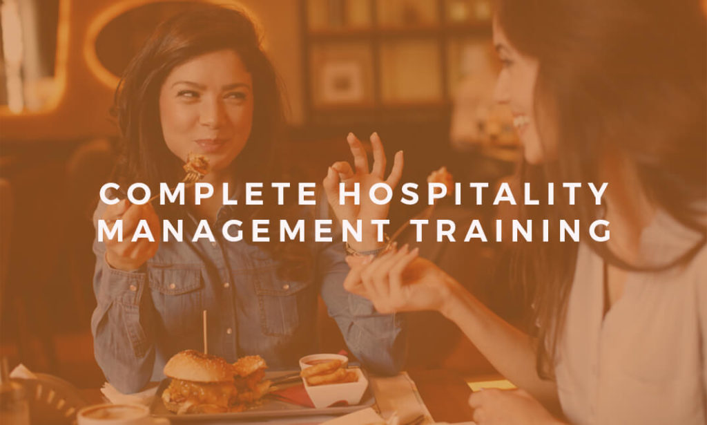 Complete Hospitality Management Training with Restaurant Management & Food Catering